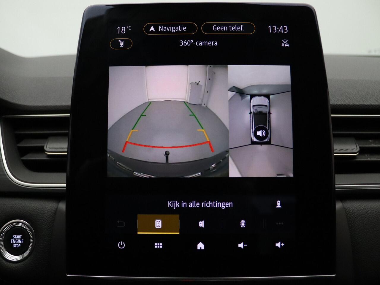 Renault CAPTUR 160pk E-Tech Plug-in Hybrid Initiale Paris Automaat 360° Camera | Cruise | Parkeersens. v+a | Stoel-/stuurverw. | Trekhaak