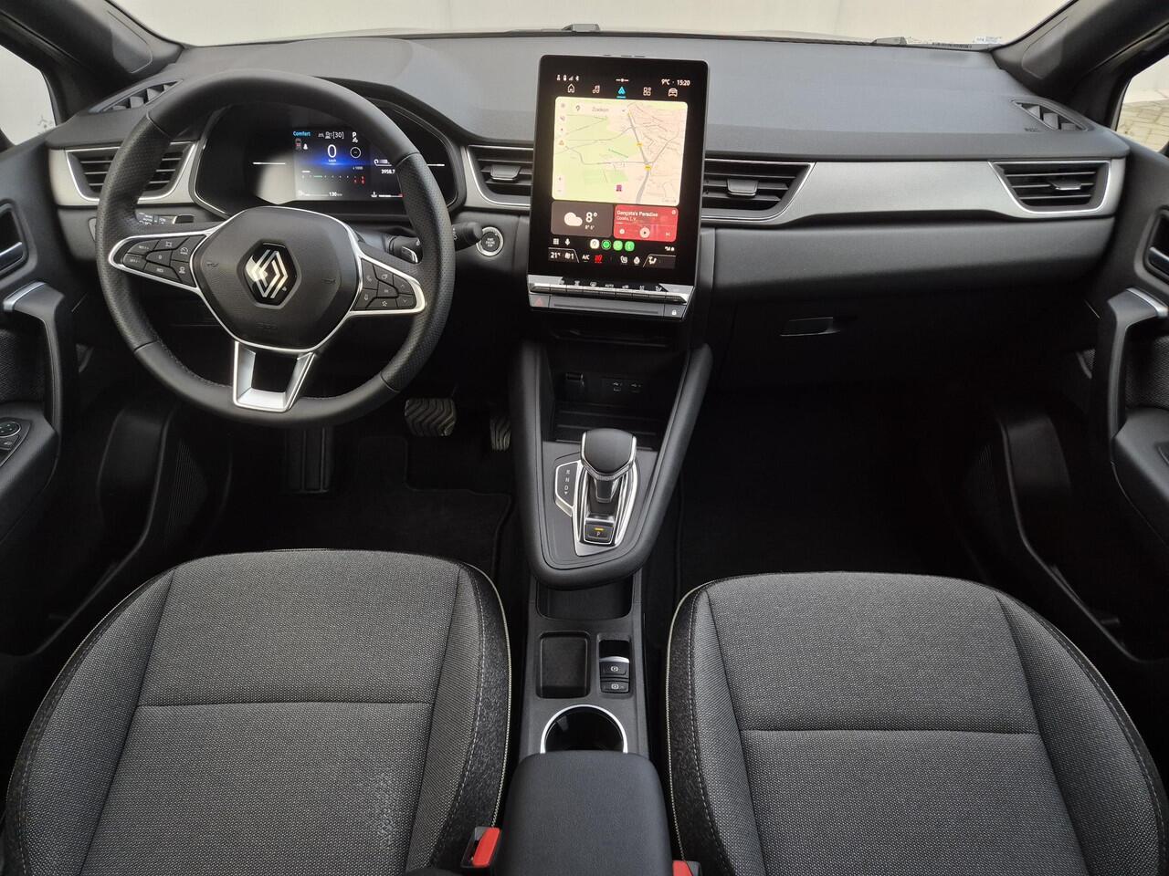 Renault CAPTUR 1.3 mild hybrid 160 techno Automaat / Fabrieksgarantie tot 05-2027 / Dealer onderhouden / Pack winter / Trekgewicht 1.200 Kg / Stuur en Stoel verwarming / Adaptief CC / Achteruitrijcamera / Apple Carplay/Android Auto /