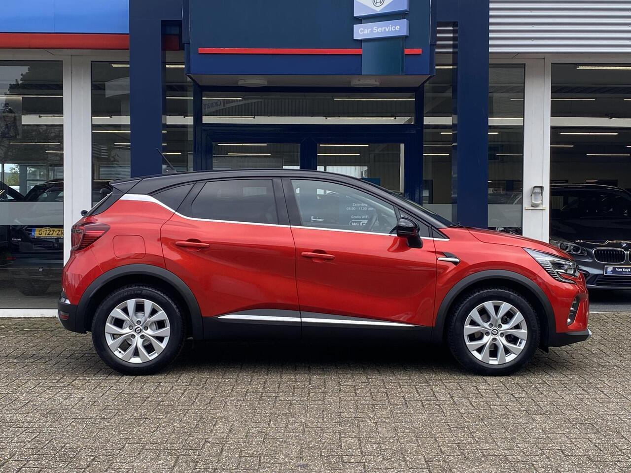 Renault CAPTUR 1.3 TCe 140 Intens / NL-Auto / 62.000 Km / Cruise-Control / Climate-Control / Apple-Carplay & Android-Auto / Keyless / LED / Armsteun-Voor / DAB Radio-Bluetooth / PDC-Achter / 17'' LMV / All-Season / ENZ.