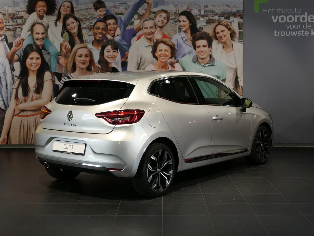 Renault CLIO 1.0 TCe 90 Techno *DEALER ONDERHOUDEN* *17" LMV + Groot scherm!* - Camera, allseasons, volledig digitaal instrumentenpaneel