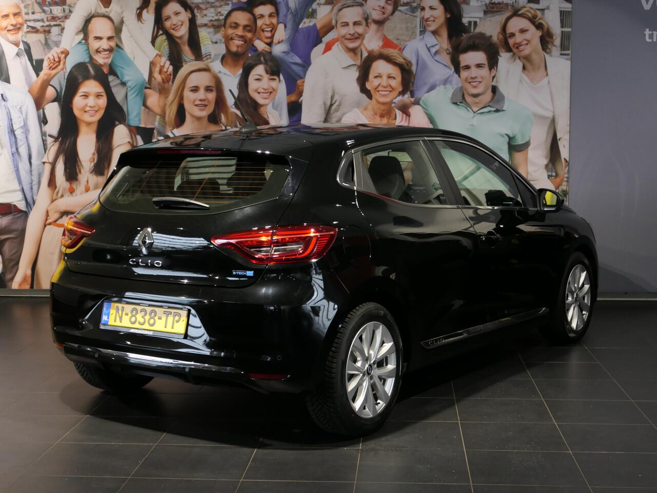 Renault CLIO 1.6 E-Tech Hybrid 140 Intens - Occasion Lease vanaf ¤429 p/m - Dealer onderhouden - Rondomzicht camera - Sensor v+a - Navi