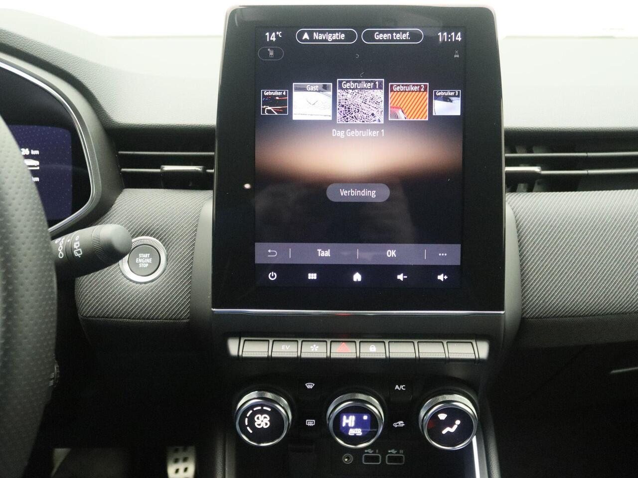 Renault CLIO E-Tech Full Hybrid 145 esprit Alpine | Automaat | instrumentenpaneel met 10" TFT kleurenscherm | adaptive cruise control | EASY LINK multimedia met 9,3" touchscreen | lichtmetalen wielen 17" 'La Fleche' |