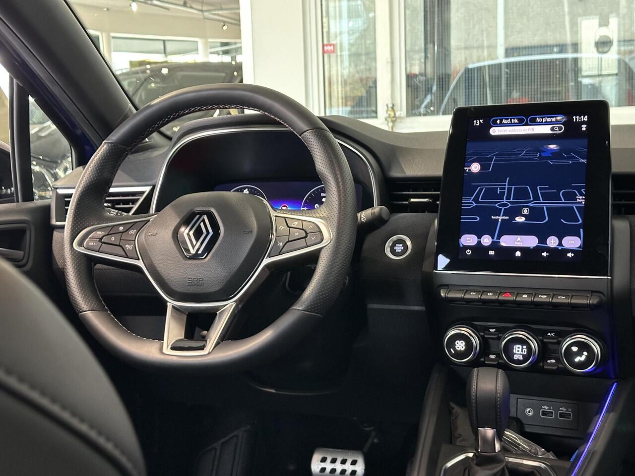 Renault CLIO 1.6 E-Tech Full Hybrid 145 esprit Alpine AUTOMAAT | RONDOMZICHTCAMERA | BOSE AUDIOSYSTEEM | ADAPTIVE CRUISECONTROL | APPLE CARPLAY/ANDROID AUTO