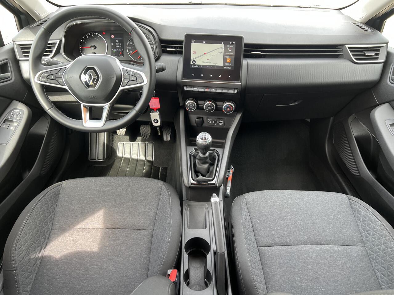 Renault CLIO 1.0 TCe 90 Equilibre / Airco / Parkeersensor Achter / Applecarplay - Androidauto / 6 Bak /
