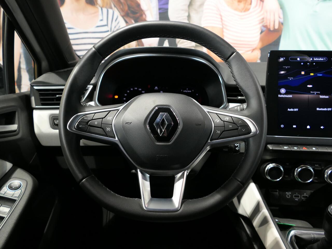 Renault CLIO 1.0 TCe 90 Techno *DEALER ONDERHOUDEN* *17" LMV + Groot scherm!* - Camera, allseasons, volledig digitaal instrumentenpaneel