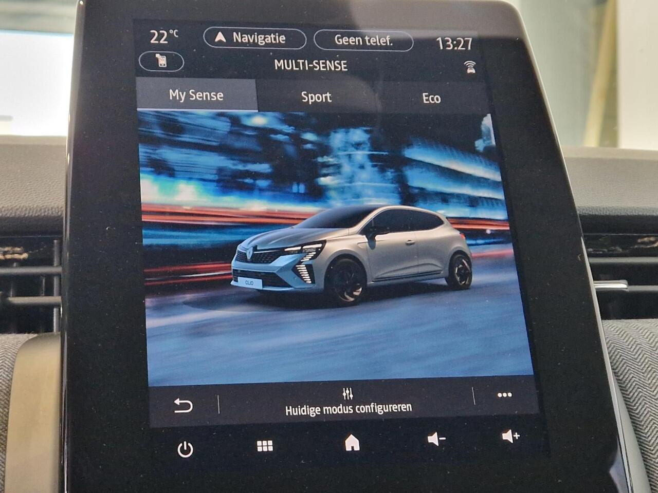 Renault CLIO 1.0 TCe 90 GPF techno | NAVIGATIE 9,3" GROOT SCHERM | ACHTERUITRIJCAMERA | CRUISE CONTROL | CLIMATE CONTROL |