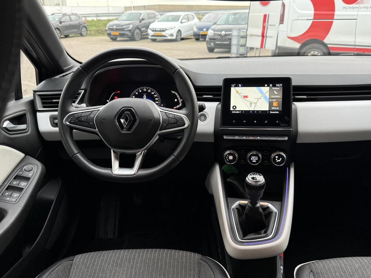 Renault CLIO 1.0 TCe 90 Techno | NAP | Navigatie | Achteruitrijcamera | Climate Control | Key-less | DAB | LED | Parkeersensoren |