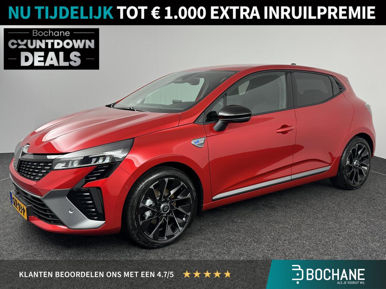 Renault CLIO 1.6 E-Tech Full Hybrid 145 Esprit Alpine | Stoelverwarming | 360° Camera | Adaptive Cruise Control | BOSE-Audiosysteem |