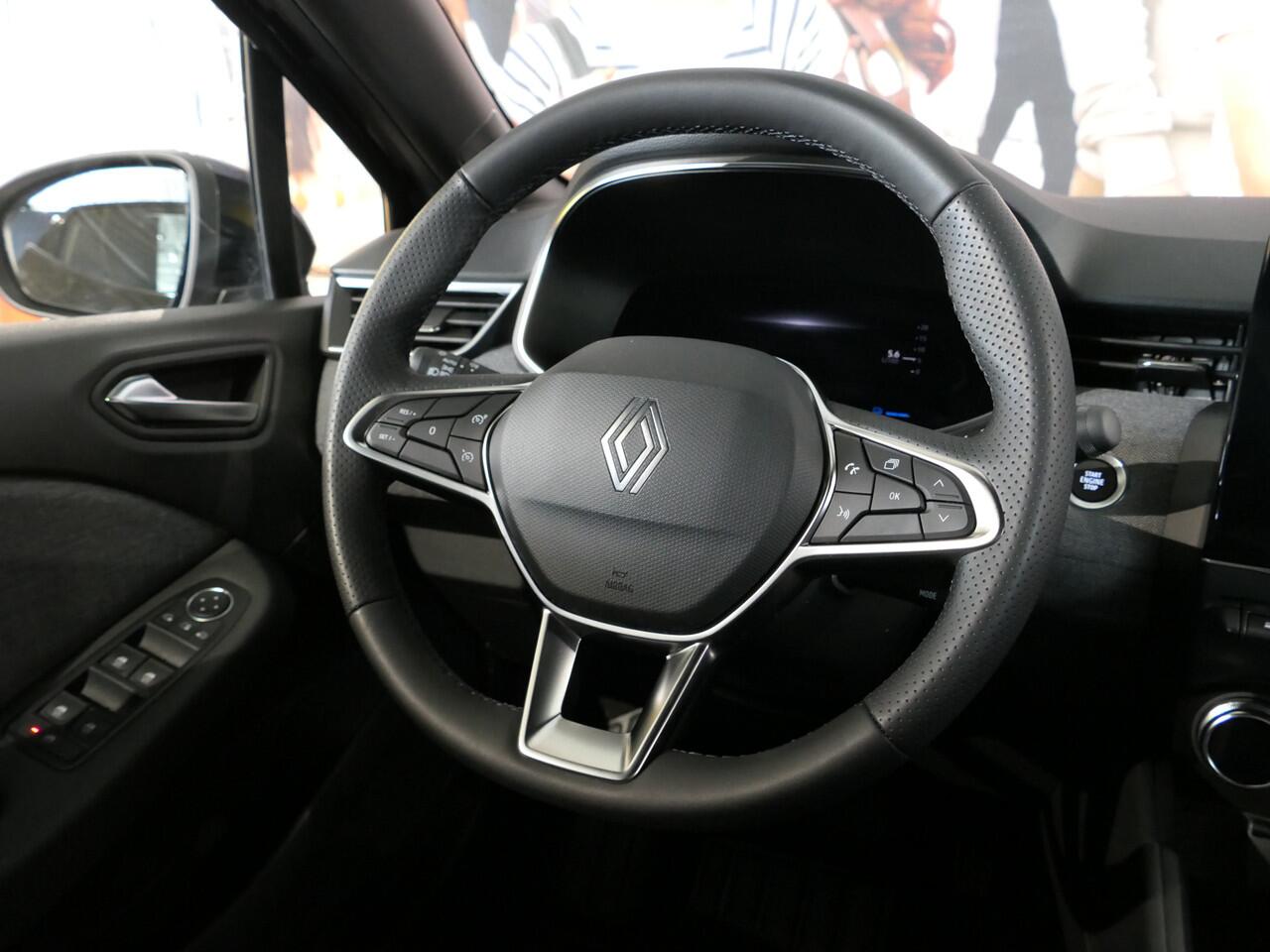 Renault CLIO 1.6 E-Tech Full Hybrid 145 techno - Occasion Lease vanaf ¤419 p/m - Draadloze telefoonlader - Groot scherm - Stoel en stuurverwarming