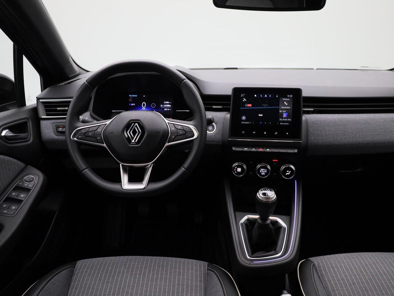 Renault CLIO TCe 90 Techno | Easy Link Navigatie met Apple Carplay & Android Auto | Lichtmetalen velgen | Metaalkleur | Parkeersensoren achter met camera | Climate Control |