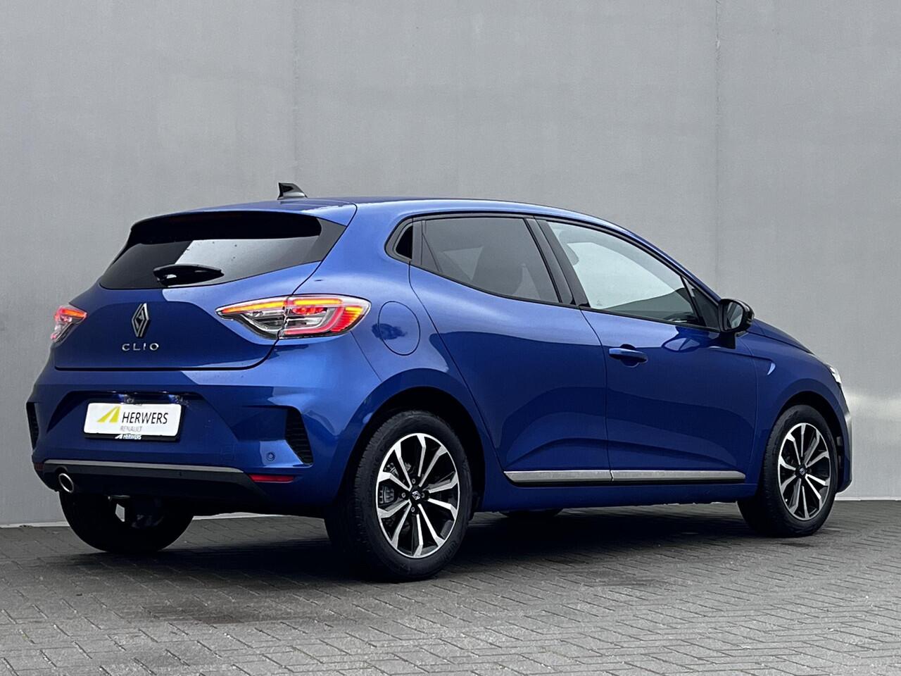 Renault CLIO 1.0 TCe 90 GPF techno / Fabrieksgarantie tot 07-2027 / Slechts 1.282 km / Stuur- en stoelverwarming / Navigatie / Apple Carplay Android / 16"LM wielen /