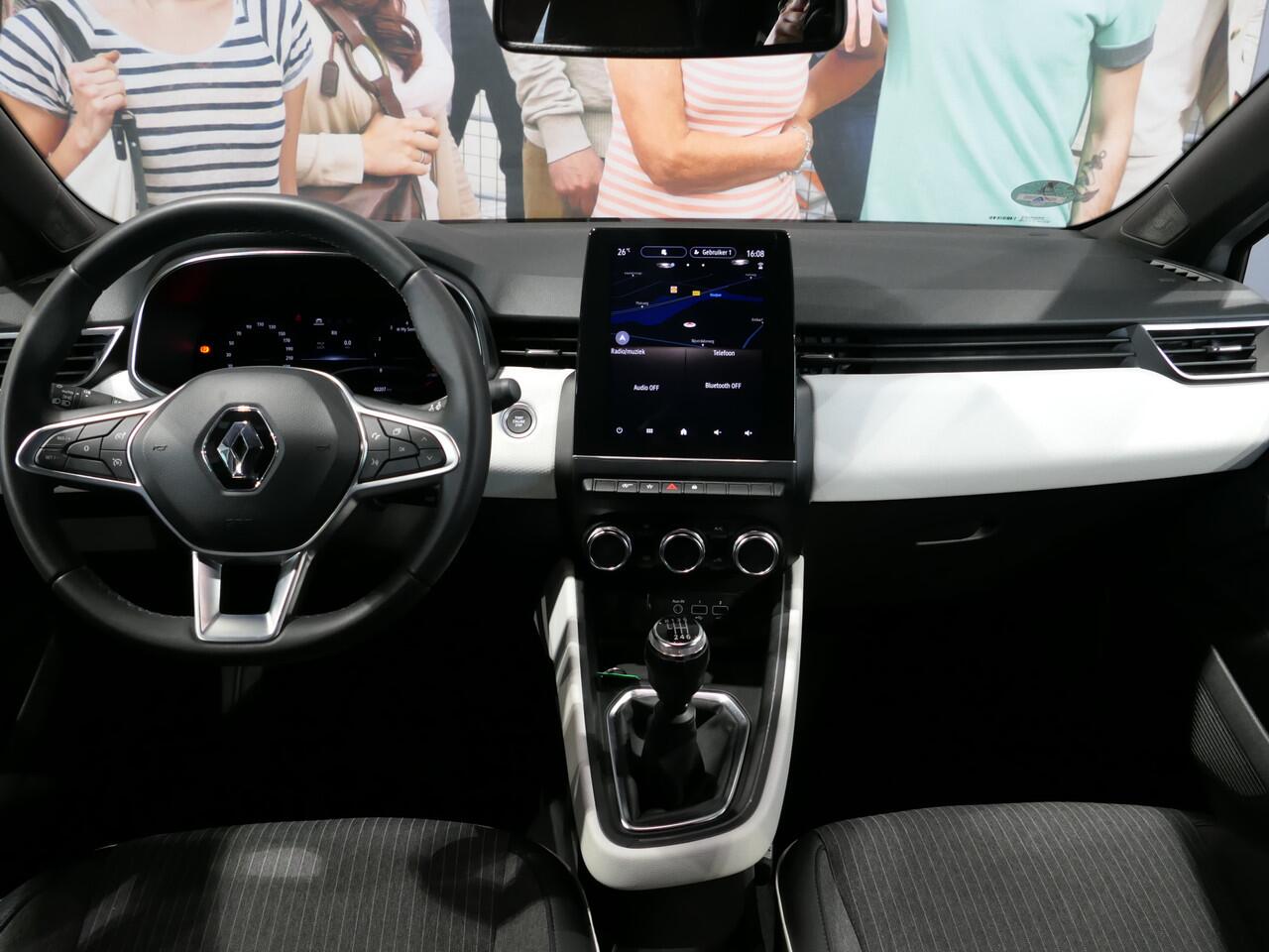 Renault CLIO 1.0 TCe 90 Techno *DEALER ONDERHOUDEN* *17" LMV + Groot scherm!* - Camera, allseasons, volledig digitaal instrumentenpaneel