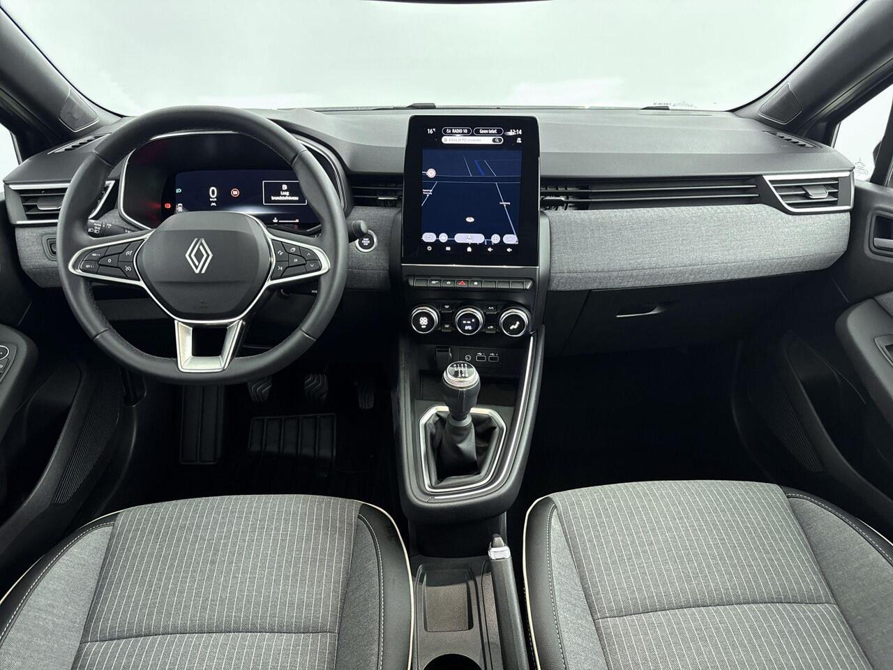 Renault CLIO 1.0 TCe 90Pk GPF Techno | Navigatie met 9.3 Inch Scherm | Climate Control | Cruise Control | Parkeersensoren incl. Camera | Apple Carplay/Android Auto | Keyless Entry 7 Start | Lichtmetalen Velgen 16 Inch |