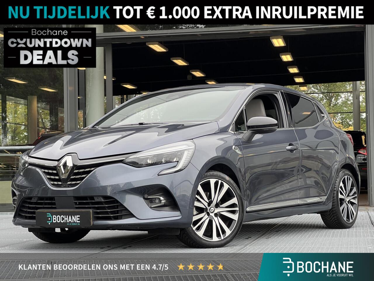 Renault CLIO 1.6 E-Tech Hybrid 140 Initiale Paris | Leder | Navigatie | 17" lichtmetalen velgen | Eerste eigenaar |