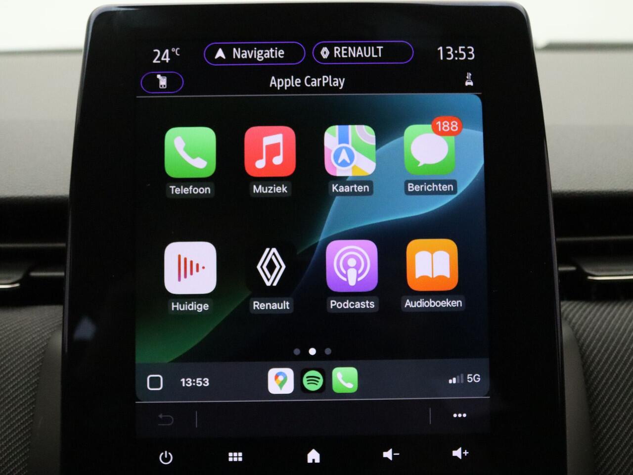 Renault CLIO E-Tech Full Hybrid 145pk esprit Alpine Automaat Camera | Adapt. Cruise | Parkeersens. v+a | Stoel-/stuurverw.