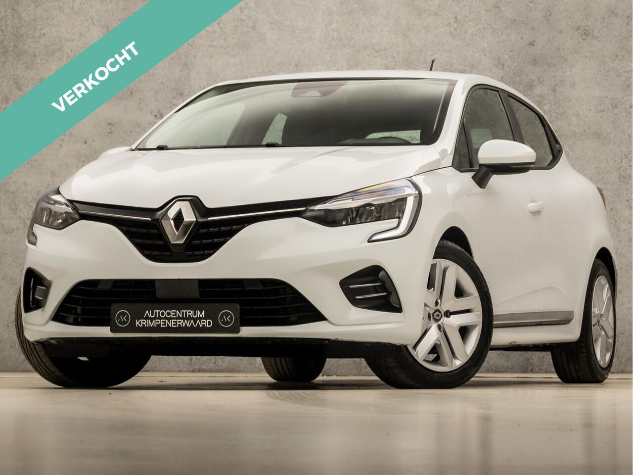 Renault CLIO 1.6 E-Tech Hybrid 140 Sport 140Pk Automaat (VIRTUAL COCKPIT, APPLE CARPLAY, GROOT NAVI, CLIMATE, SPORTSTOELEN, LM VELGEN, PARKEERSENSOREN, CRUISE, NIEUWSTAAT)