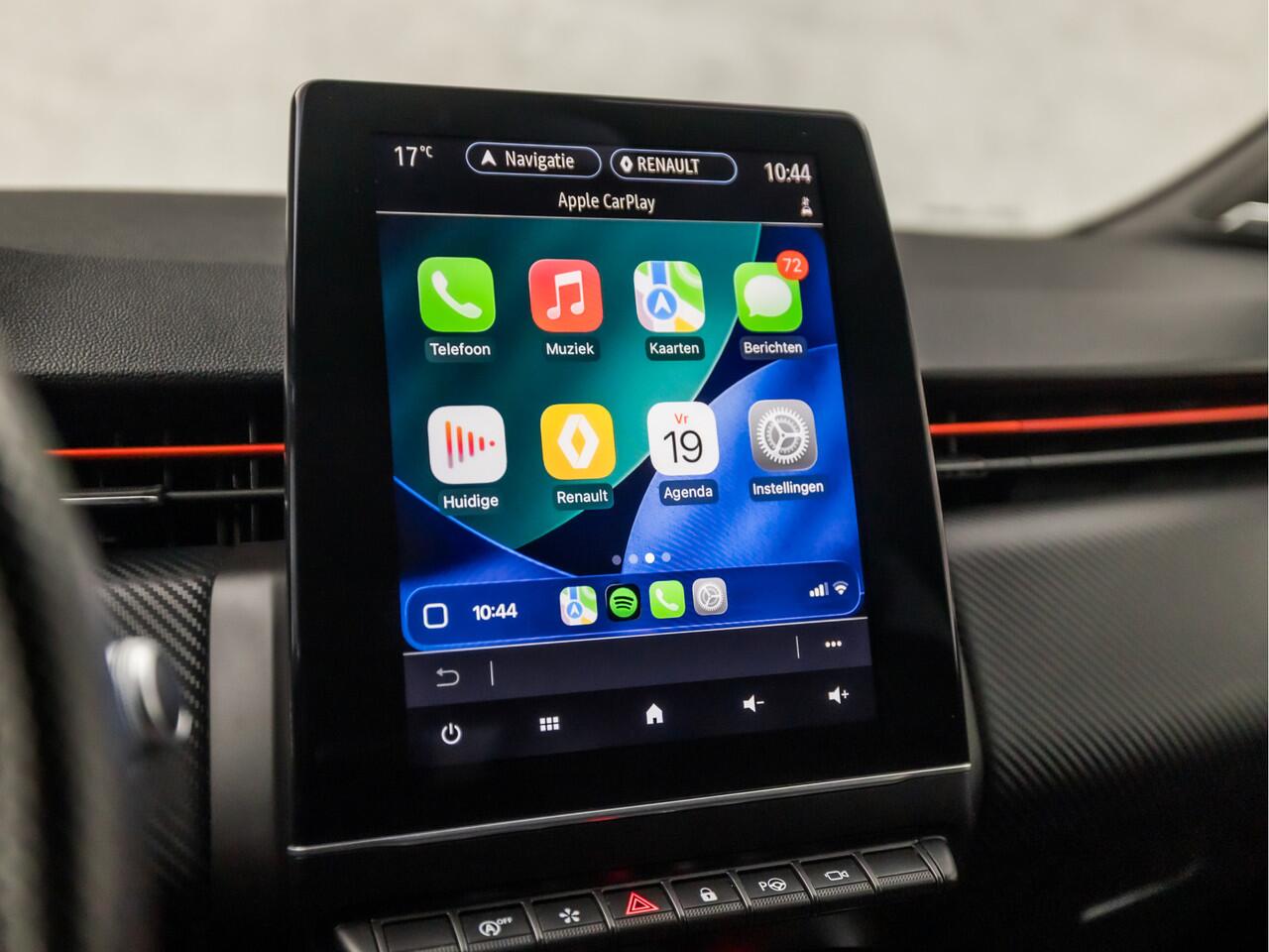 Renault CLIO 1.0 TCe R.S. Line (VIRTUAL COCKPIT, APPLE CARPLAY, GROOT NAVI, CLIMATE, BOSE AUDIO, LEDER, SPORTSTOELEN, 360 CAMERA, GETINT GLAS, KEYLESS, NIEUWE APK, NIEUWSTAAT)