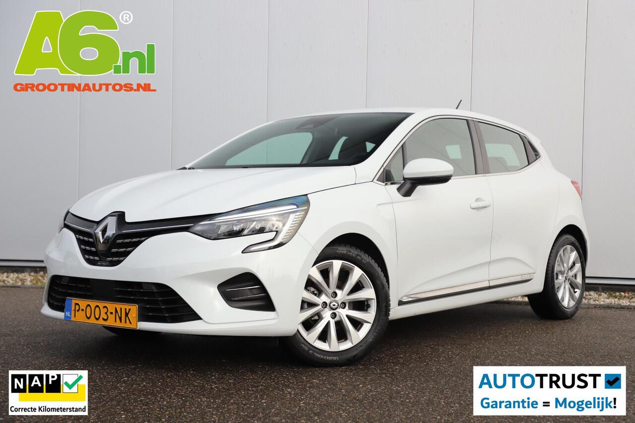 Renault CLIO 1.0 TCe Intens Half Leder LED 16 inch LMV Keyless Navigatie Achteruitrijcamera Sfeerverlichting Carplay Android PDC