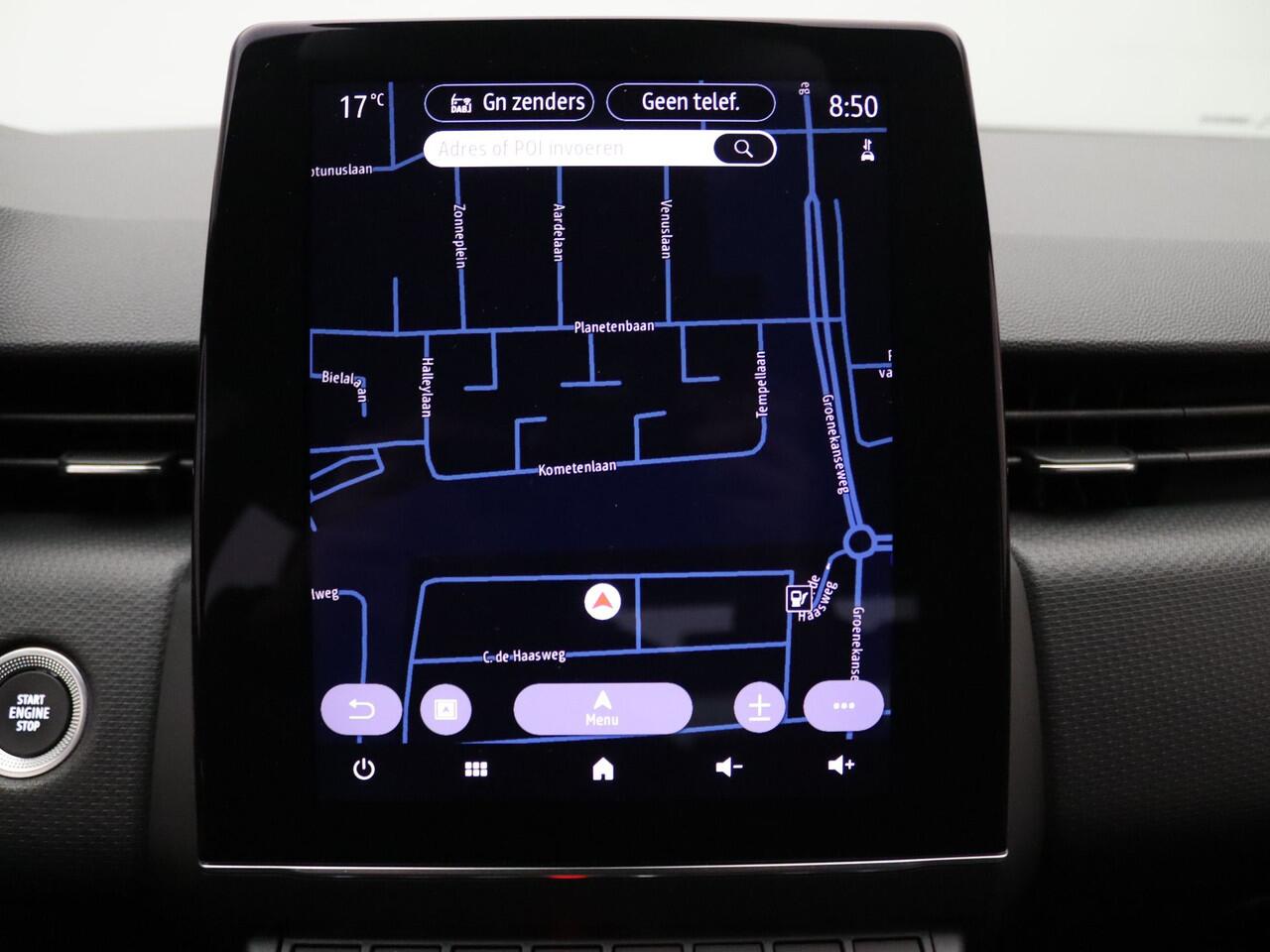 Renault CLIO 140pk E-Tech Hybrid Intens Automaat 360° Camera | Cruise | Navi | Parkeersens. v+a | Stoel-/stuurverw.