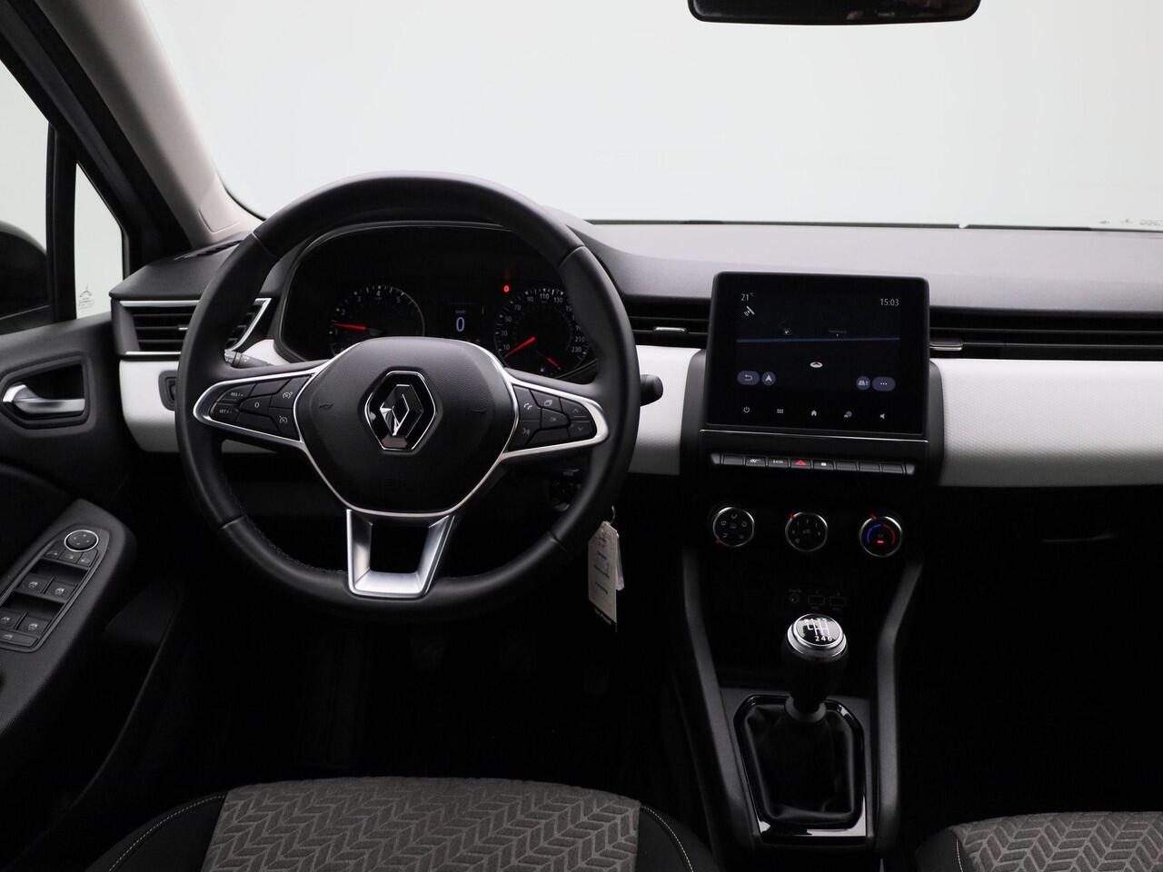 Renault CLIO TCe 90 Evolution | Easy Link multimediasysteem met Android Auto & Apple CarPlay | Airco | Parkeersensoren achter | Metaalkleur | Lichtmetalen velgen |