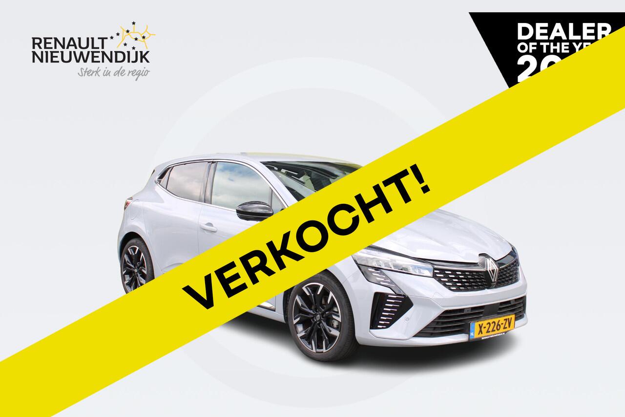 Renault CLIO 1.6 E-Tech Full Hybrid 145 techno | 360 CAMERA | PARKEERSENSOREN V+A | CLIMATE CONTROL | CRUISE CONTROL | APPLE CARPLAY