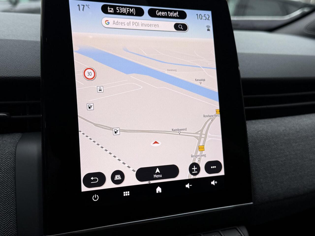 Renault CLIO 1.6 E-Tech Full Hybrid 145 techno | NAP | 360 graden camera | Navigatie | Climate Control | DAB | Key-less | Cruise | Lichtmetaal |