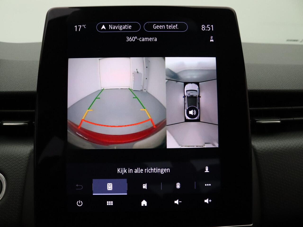 Renault CLIO 140pk E-Tech Hybrid Intens Automaat 360° Camera | Cruise | Navi | Parkeersens. v+a | Stoel-/stuurverw.