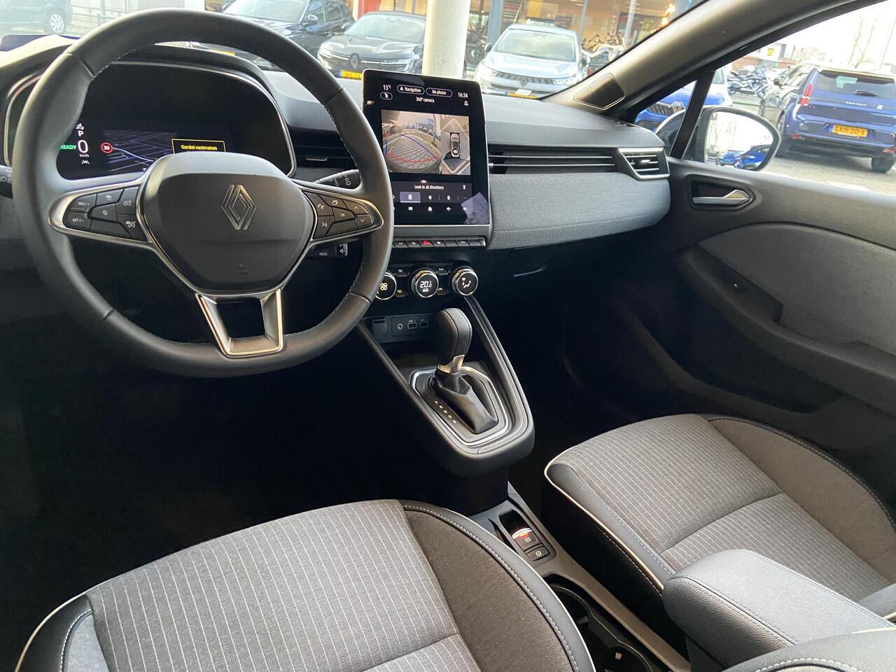 Renault CLIO 1.6 E-Tech Full Hybrid 145 techno AUTOMAAT / LICHTMETAAL / PARKEERSENSOREN + CAMERA / NAVI / CRUISE CONTROL / 1E EIGENAAR!