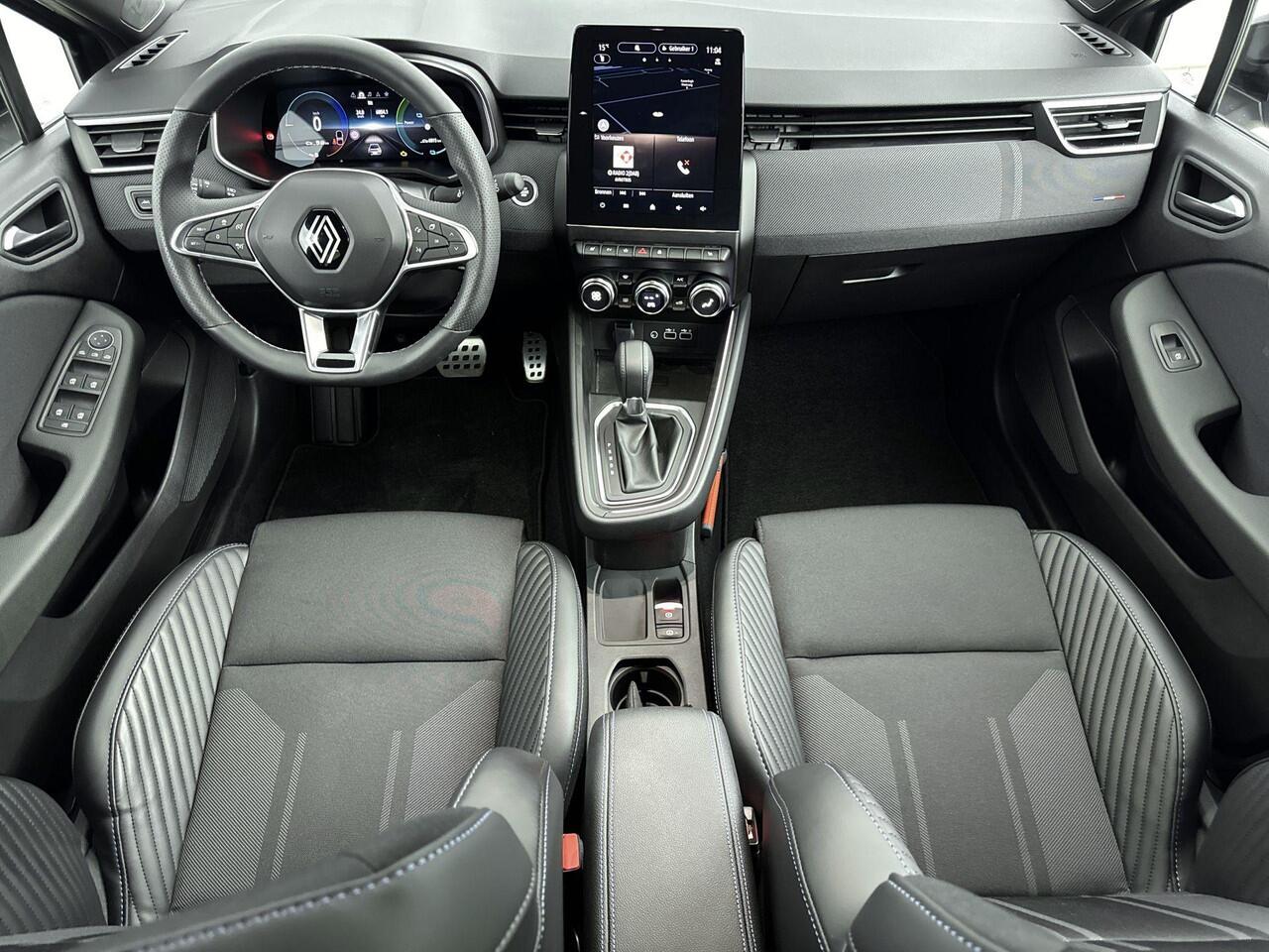 Renault CLIO 1.6 E-Tech Full Hybrid 145Pk esprit Alpine | Navigatie | Draadloze Carplay | Parkeersensoren & Camera | Stoel & Stuurverwarming | MultiseSense | Privacy Glass |