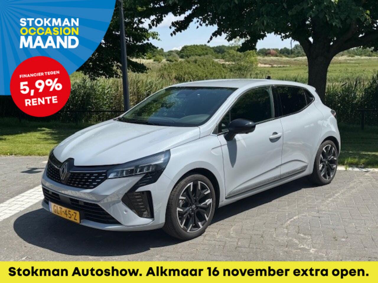 Renault CLIO 1.6 E-Tech Full Hybrid 145 AUT techno | 17" LM Velgen | Adaptive Cruise | Camera 360 | Stoelverwarming | Demonstratieauto, vraag naar beschikbaarheid ! |