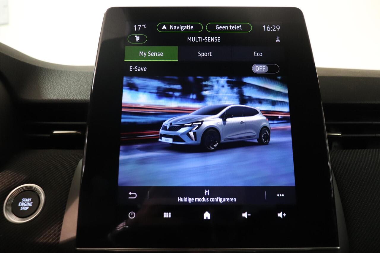 Renault CLIO 1.6 E-Tech Full Hybrid 145 esprit Alpine | Sportstoelen | Rondomzicht Camera | Smartphone intergratie | Climate control | Adaptieve cruisecontrol |