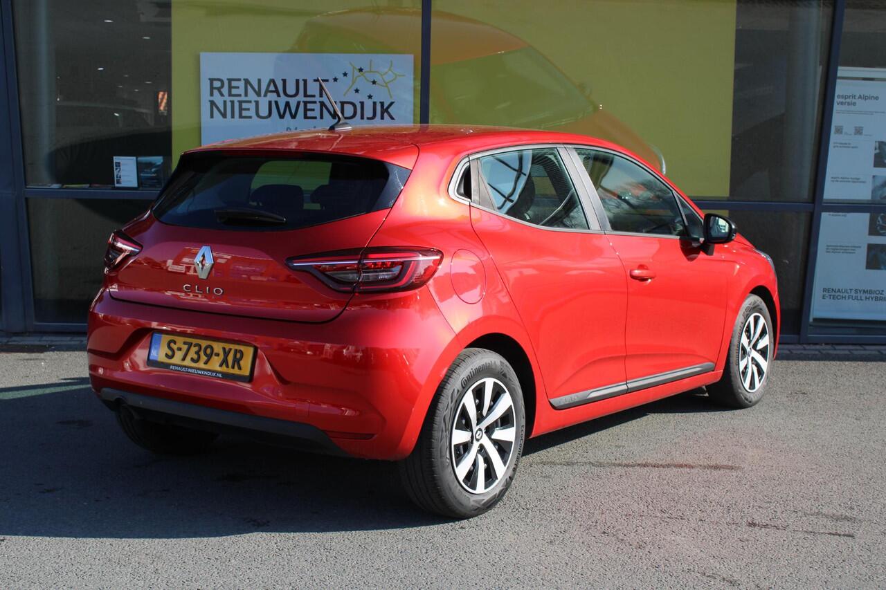 Renault CLIO 1.0 TCe 90 Equilibre | 1E EIGENAAR | PARKEERSENSOREN | AIRCONDITIONING | APPLE CARPLAY & ANDROID AUTO