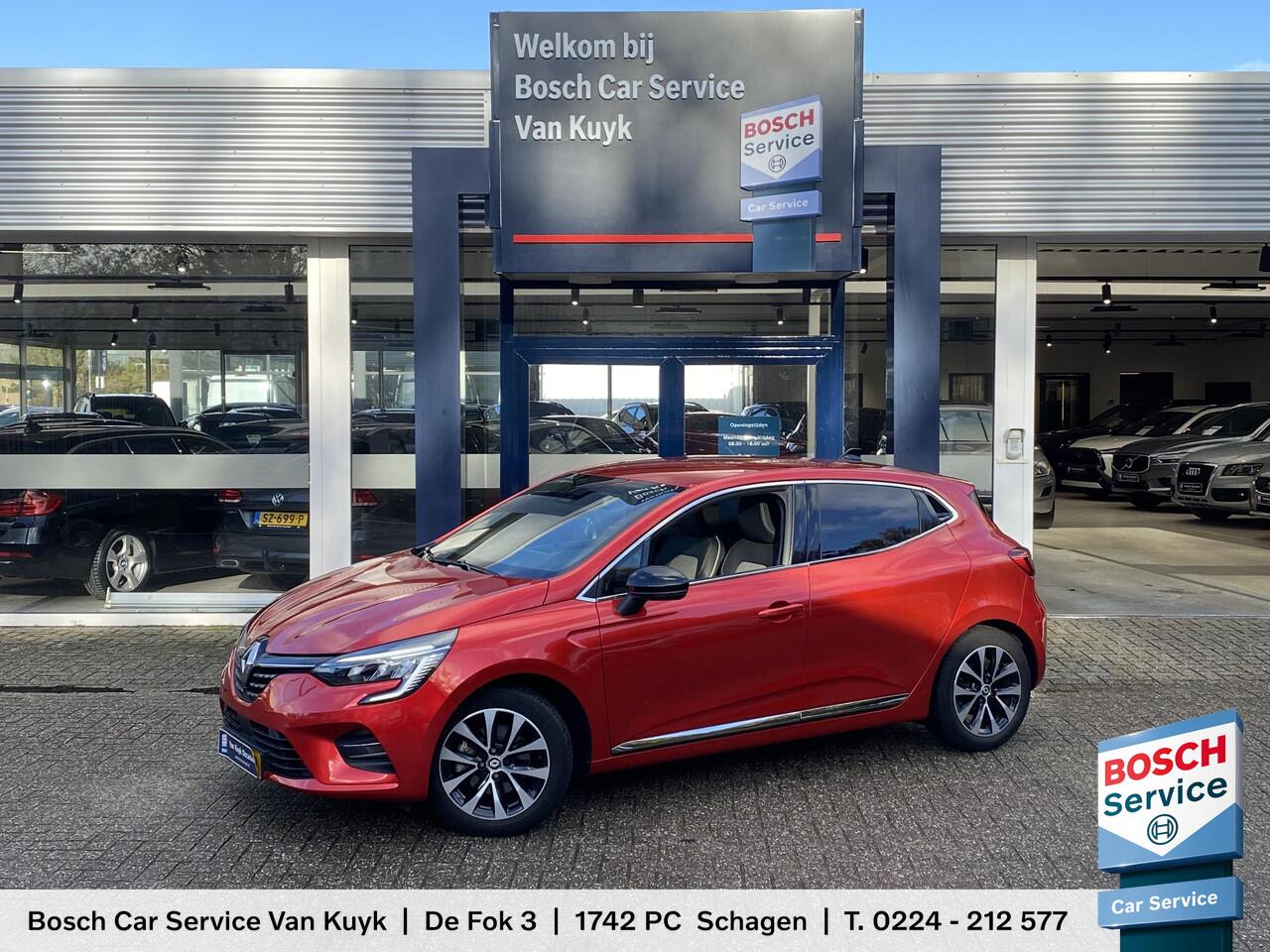 Renault CLIO 1.6 E-Tech Hybrid 145 Techno / Automaat / NL-Auto / 1e-Eigenaar / Dealer-Onderhouden / Cruise-Control / Climate-Control / LED / Keyless / Apple-Carplay & Android-Auto / Sfeerverlichting / DAB Radio-Bluetooth / Navi / PDC V+A met Camera / 16'' LMV / All-Se