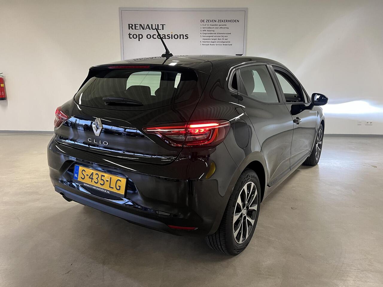 Renault CLIO 1.0 TCe 90 Equilibre APPLE CARPLAY ANDROID AUTO / AIRCO / CRUISE CONTROLE / LICHT METALEN VELGEN.