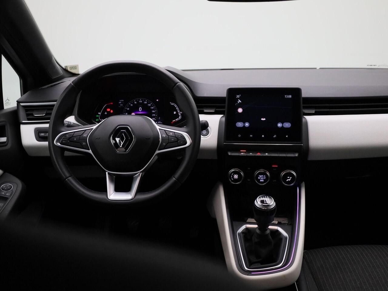 Renault CLIO 1.0 TCe 90Pk Techno | Navigatie | Keyless Entry & Go | Apple Carplay/Android Auto | Parkeersensoren & Camera | Bluetooth | Climate Control | Lichtmetalen Velgen | Privacy Glass |