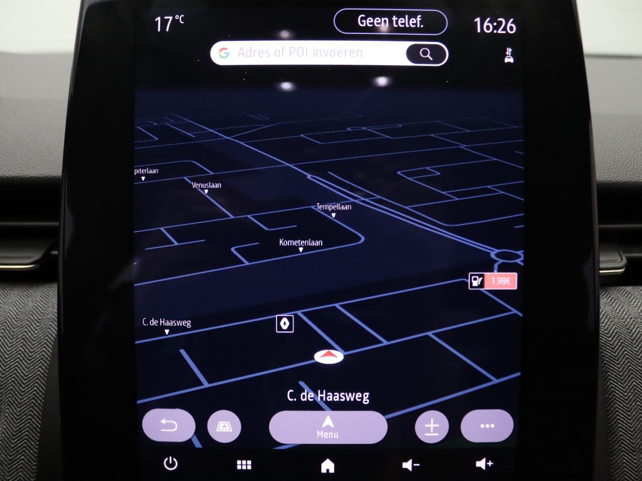 Renault CLIO 145pk E-Tech Full Hybrid techno Automaat Camera | Cruise | Navi | Parkeersens. achter