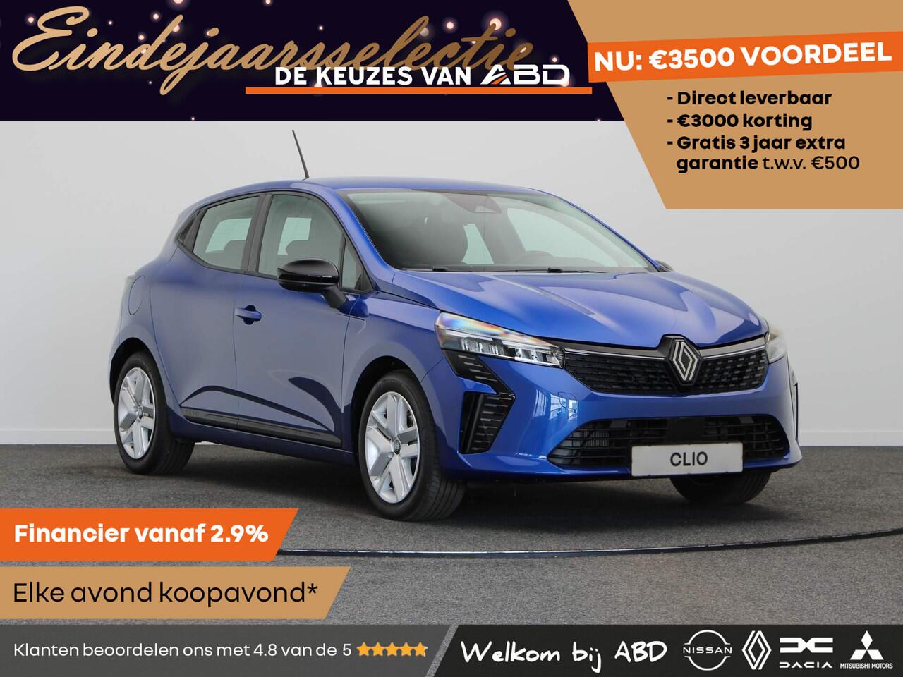 Renault CLIO Evolution Hybrid 145 | Cruise control met snelheidsbegrenzer | Handbediende airconditioning | Lane Departure Warning met Lane Keep Assist