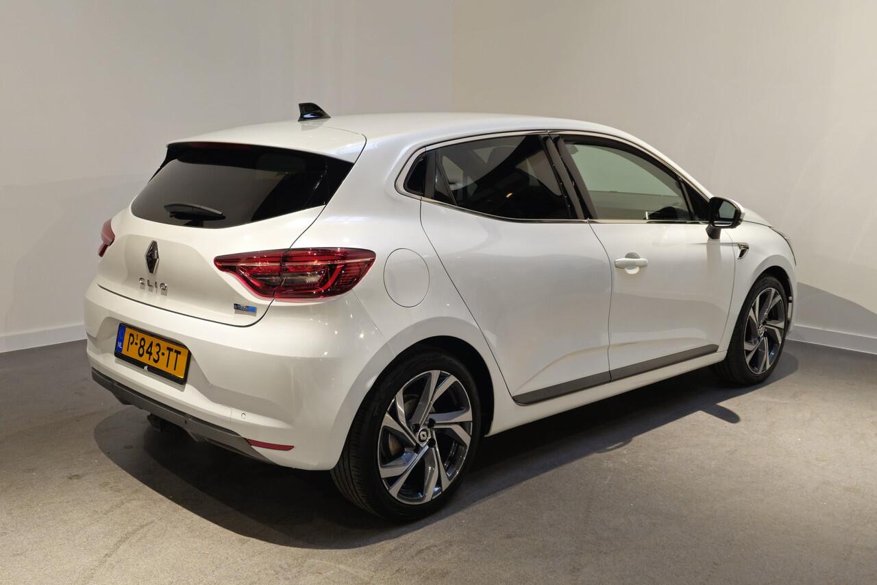 Renault CLIO 1.6 E-Tech Hybrid 140 R.S. Line - Stoelverwarming - Apple Carplay/Android Auto - Trekhaak - Parelmoer - Dodehoekdetectie - Leder - Virtual Cockpit