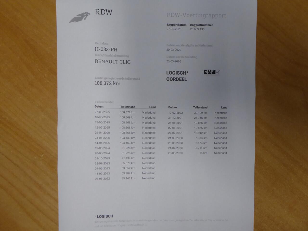 Renault CLIO 1.0 TCe Zen 2020 NAVI, AIRCO, CRUISE, PDC, BLUETOOTH!