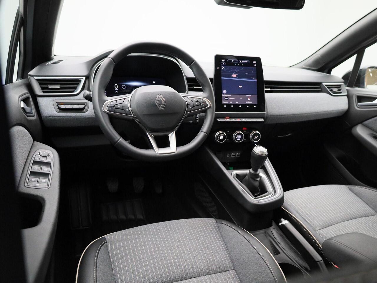 Renault CLIO 1.0 TCe 90 GPF techno | 9,3" Full-Map Navigatie | 10" Digitaal Instrumentarium | Camera | PDC Achter | Full-Map Navigatie | LED Pure Vision | Privacy Glass | Cruise Control & Snelheidsbegrenzer | 16" LMV 'Boa Vista' | Climate Control | Keyless | Draadloze