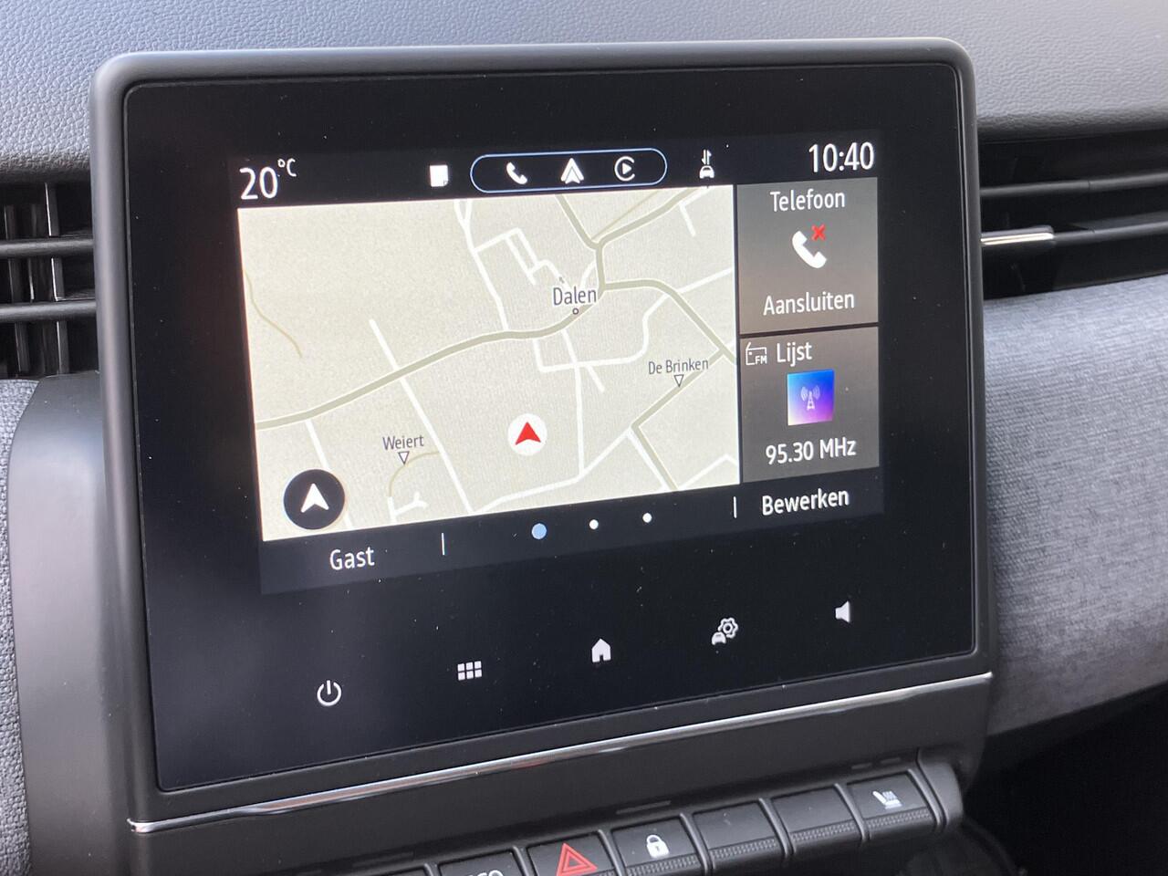 Renault CLIO 1.0 TCe 90 GPF Evolution * LM-Velgen, Parkeersensoren, Donker Glas, Stoelverwarming, Navigatie, Reservewiel, Cruise Control, Licht/Regensensor, Apple CarPlay/Android Auto
