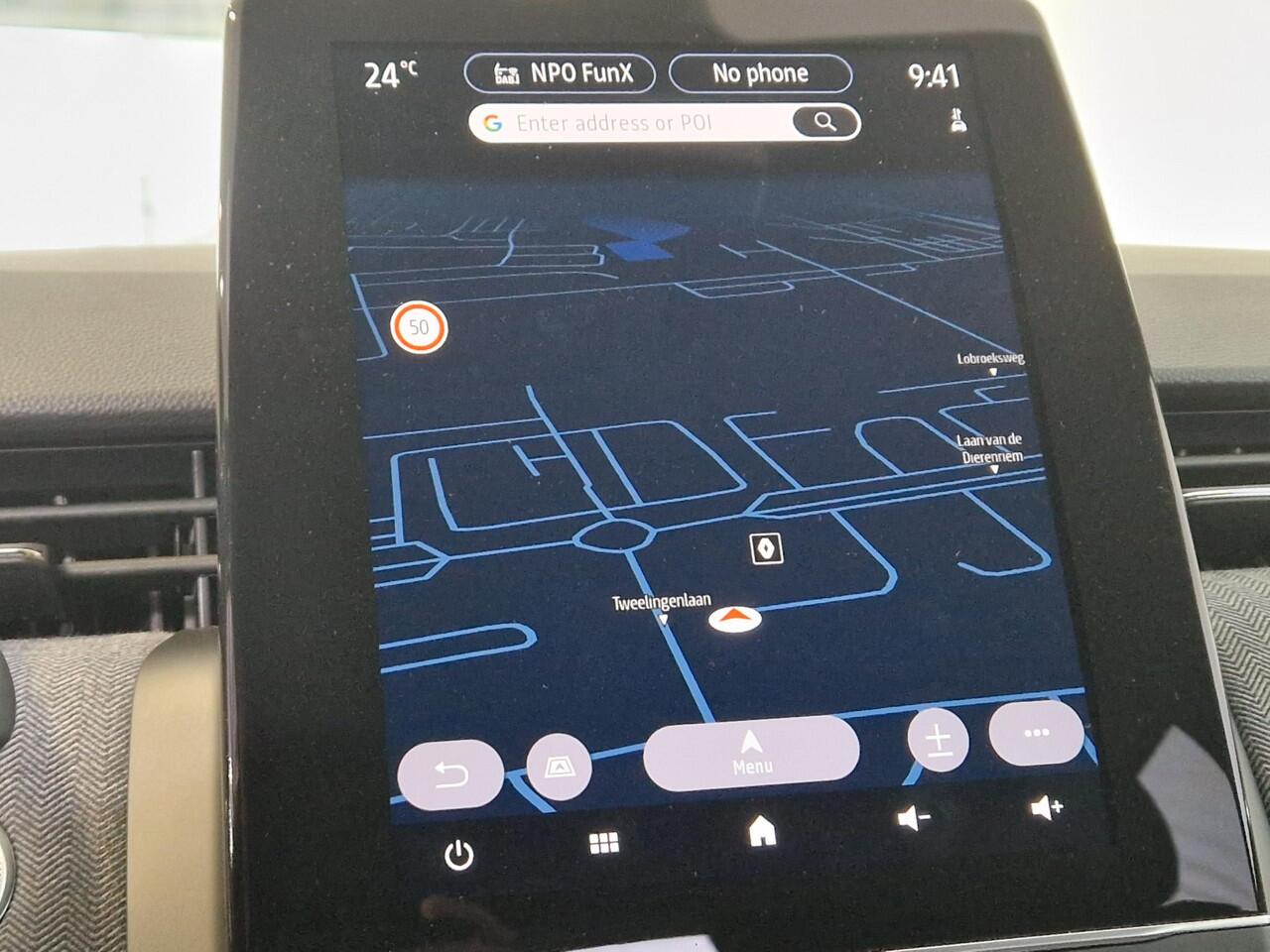 Renault CLIO 1.6 E-Tech Full Hybrid 145 techno | GROOT 9,3" NAVIGATIE SCHERM | ACHTERUITRIJCAMERA | CRUISE CONTROLE | 17" INCH LICHTMETALE VELGEN |