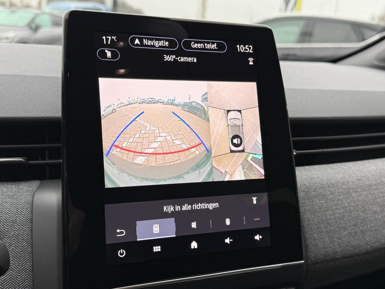 Renault CLIO 1.6 E-Tech Full Hybrid 145 techno | NAP | 360 graden camera | Navigatie | Climate Control | DAB | Key-less | Cruise | Lichtmetaal |