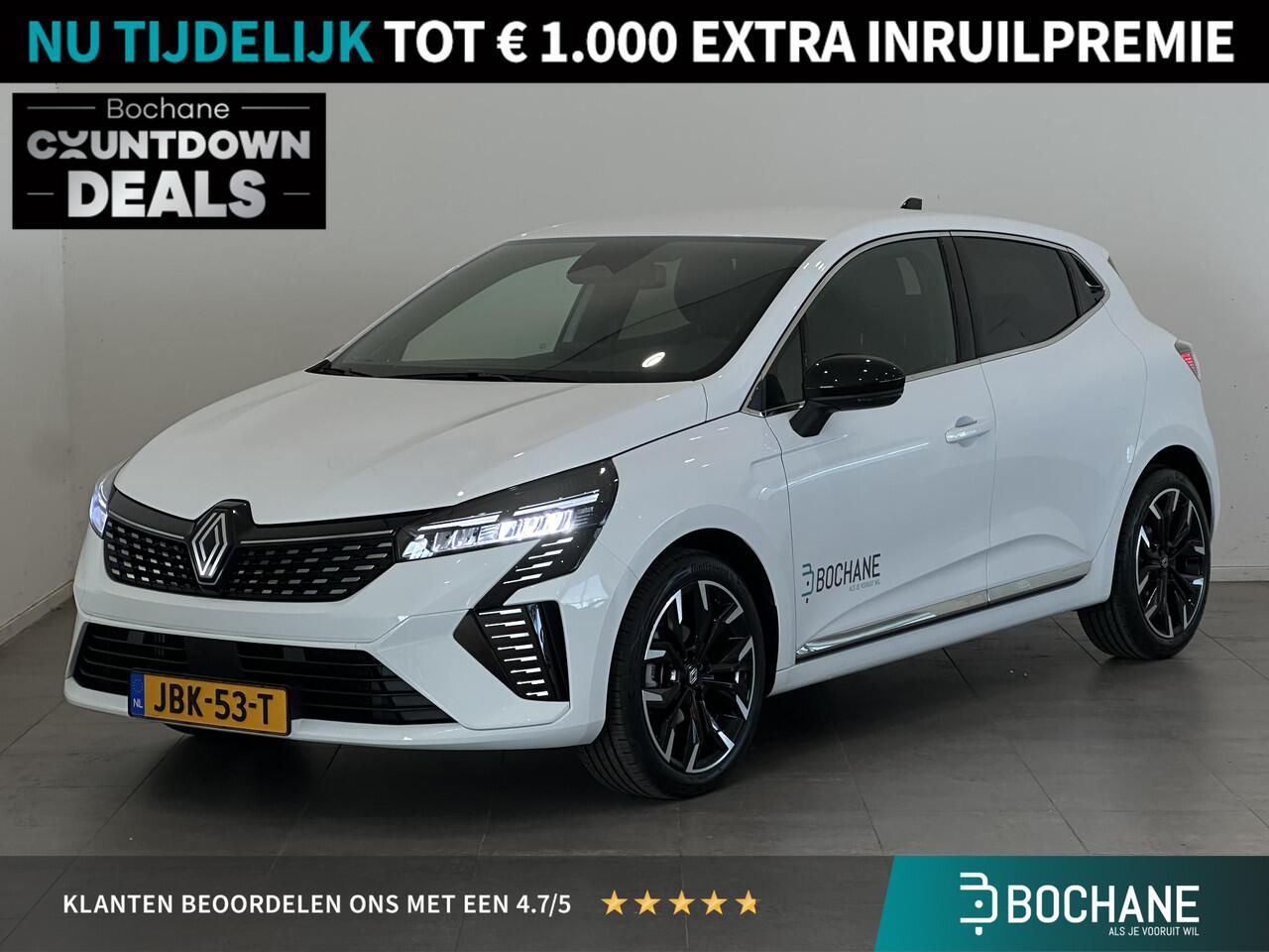 Renault CLIO 1.0 TCe 90 Techno | Navigatie 9,3" | Stoel- en stuurverwarming | Lichtmetalen velgen 17" | Apple Carplay/Android Auto