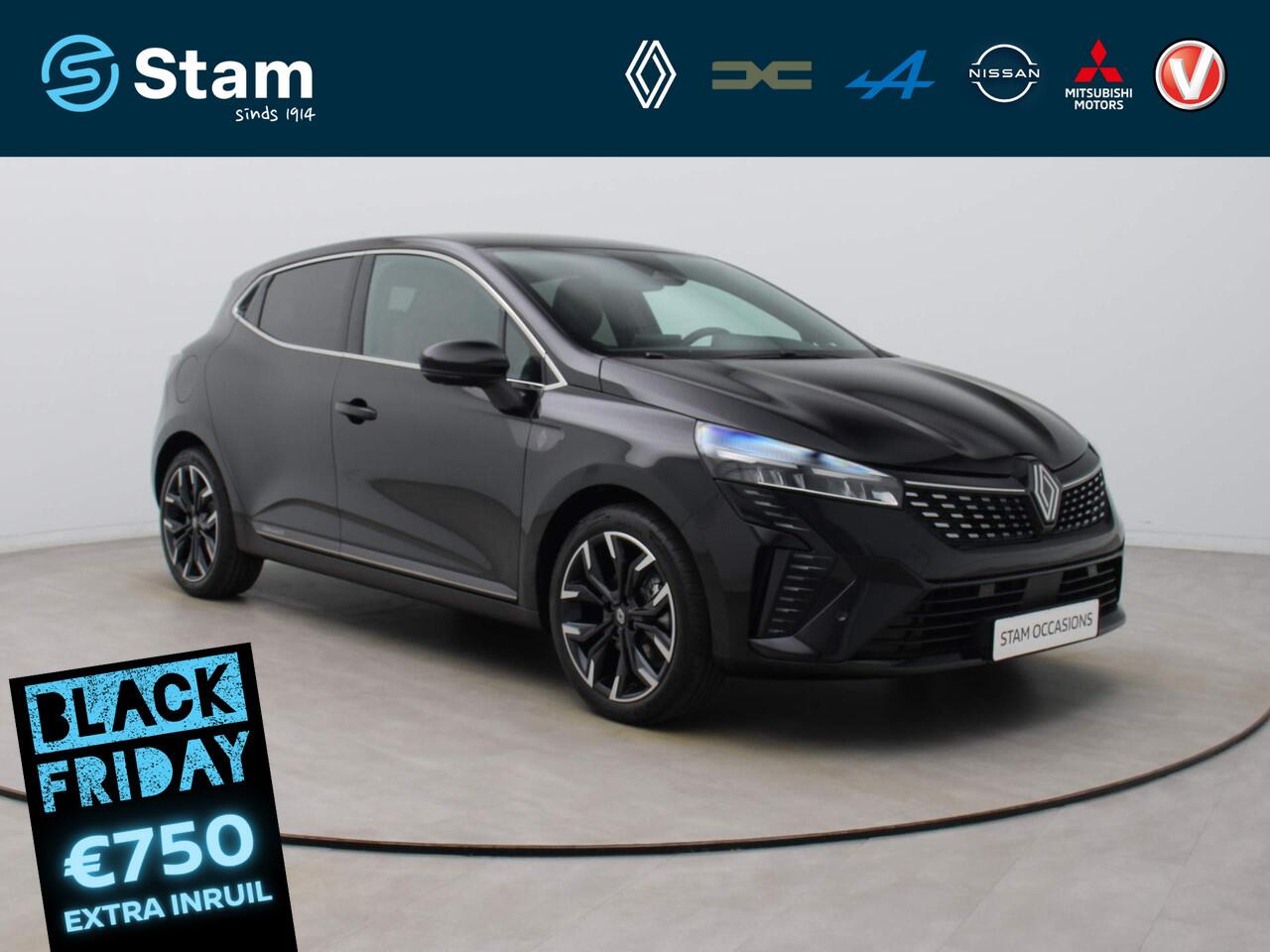 Renault CLIO STAM Limité 75 E-Tech full hybrid 145pk #15 van 75 Adapt. cruise | 360° Camera | BOSE | Leder | 9,3" Navi | 17" Velgen