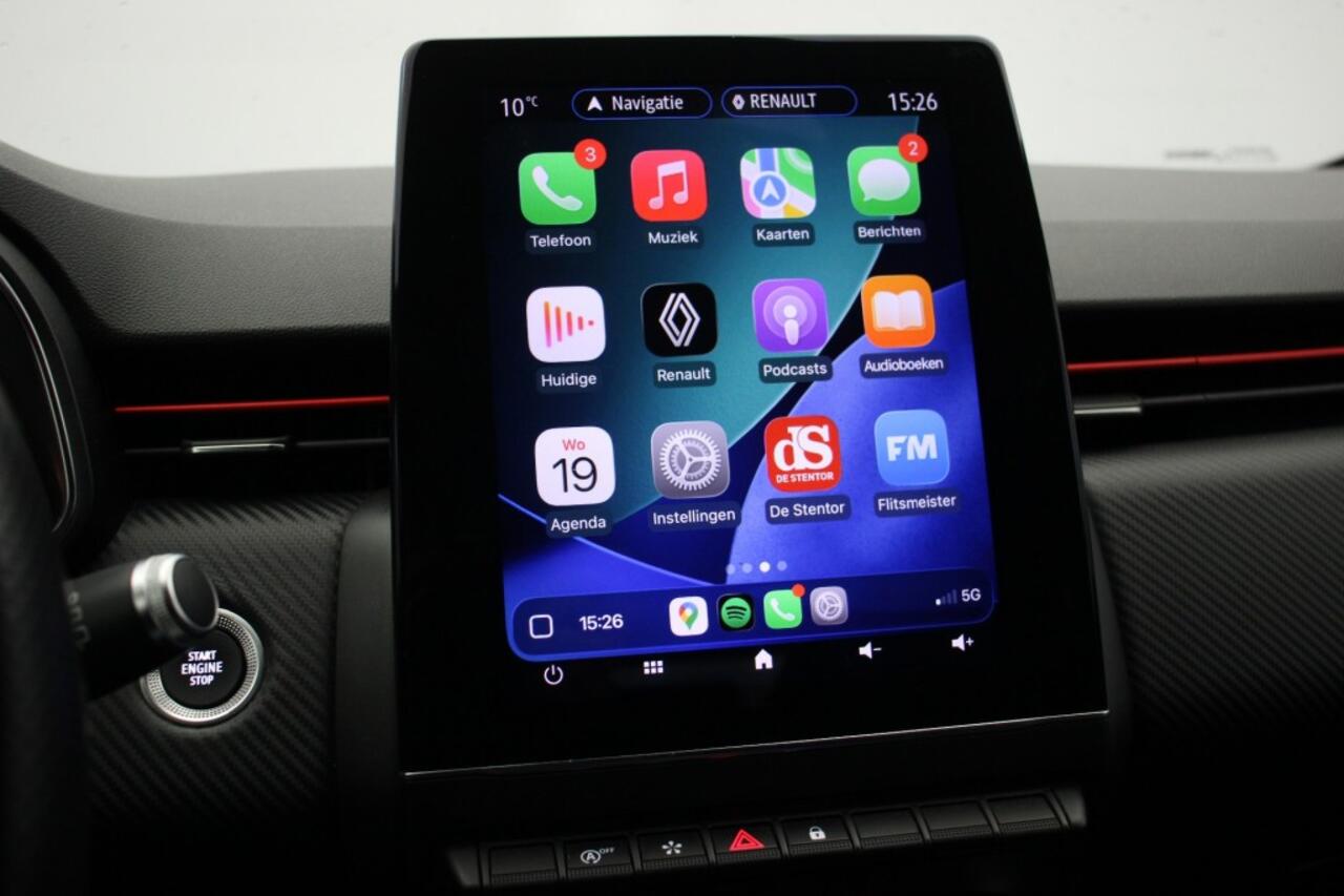 Renault CLIO 1.0 TCE RS Line - Digitaal Cockpit, Carplay, Camera, Navi, Cruise, Clima, Half Leer