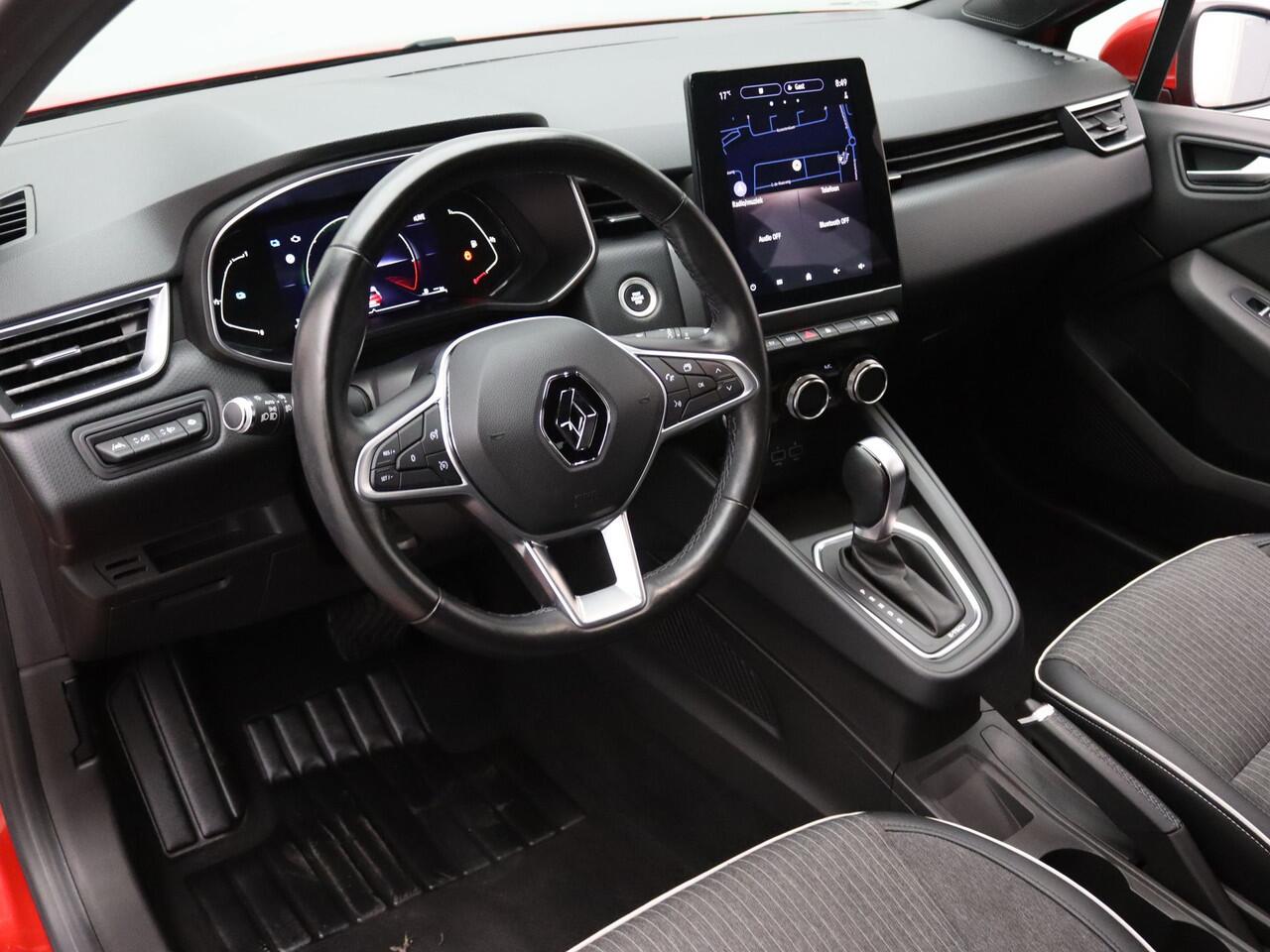 Renault CLIO 140pk E-Tech Hybrid Intens Automaat 360° Camera | Cruise | Navi | Parkeersens. v+a | Stoel-/stuurverw.