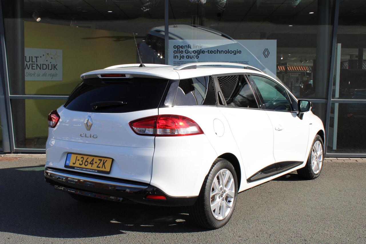 Renault CLIO Estate 0.9 TCe Limited | NAVIGATIE | PARKEERSENSOREN | CRUISE CONTROL | AIRCONDITIONING | BLUETOOTH MEDIA