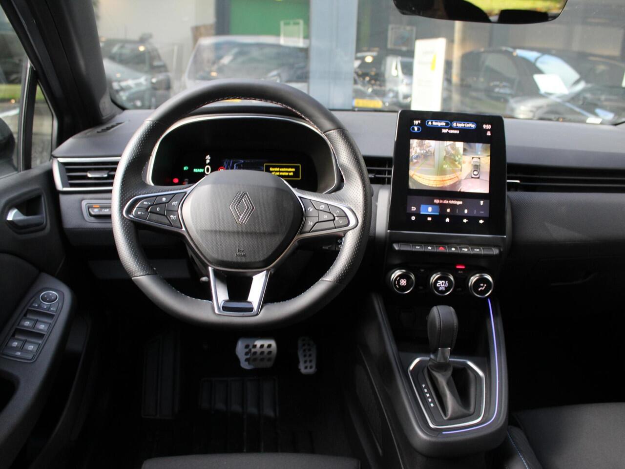 Renault CLIO 1.6 E-Tech Full Hybrid 145 esprit Alpine AUTOMAAT / DEMO / PACK CITY PREMIUM / 9,3'' NAVI / 10.25'' DASHBOARD / ADAPT. CRUISE / CAMERA / PDC / CLIMATE / APPLE CARPLAY / ANDROID AUTO / PRIVACY GLASS / DAB+ / 17'' LMV