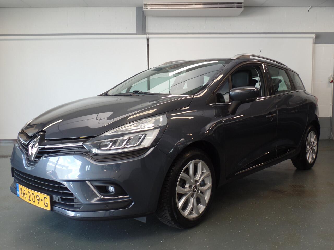 Renault CLIO Estate 0.9 TCe Intens Navigatie, Achteruitrijcamera, Clima controle, Cruise controle, Lm velgen 16'',Elek ramen V/A, Xenon, Pdc, Deels leder/sportstoelen, Full options!! Bovag afleverpakket 695,-